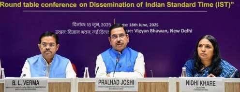 Govt To Shortly Notify Rules For Mandatory Use Of Indian Standard Time: Joshi