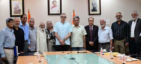 GCC Delegation Calls On CM Omar Abdullah