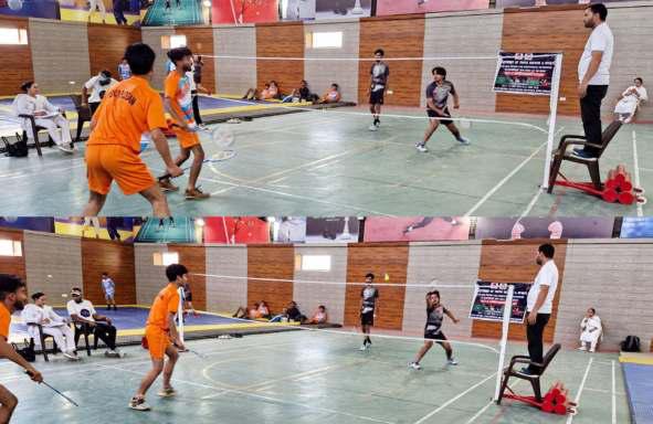 YSS Budgam's District Level U-19 Boys Badminton Tournament Ends