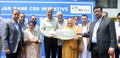 J&K Bank Donates Five Buses To Rural Colleges Under CSR Initiative