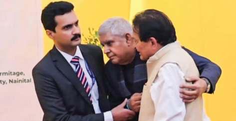 Vice President Dhankhar Faints At Kumaon University Programme