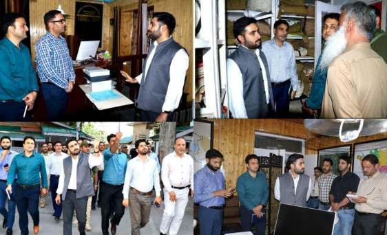 DC Inspects Different Offices In DC Office Complex