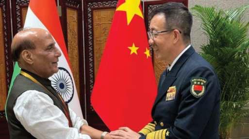 Chinese DM Meets Rajnath At SCO Summit