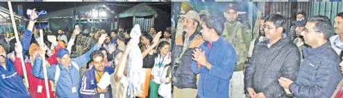 Div Com Flags Off SANJY Pilgrims From Domail
