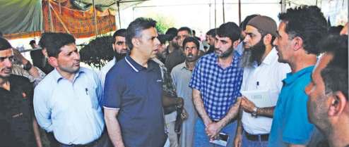 DC Budgam Conducts Assessment Of Ashura Arrangements