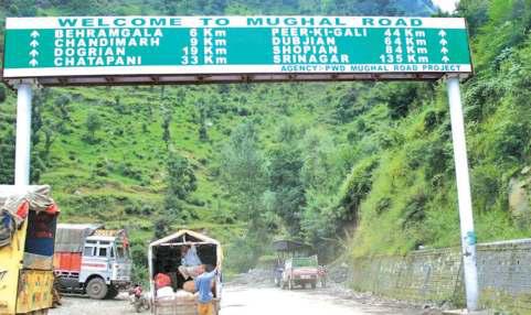 Rise In Tourist Footfall Puts Mughal Road To Test