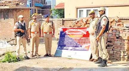 Police Attach Property In Terror-Linked Case