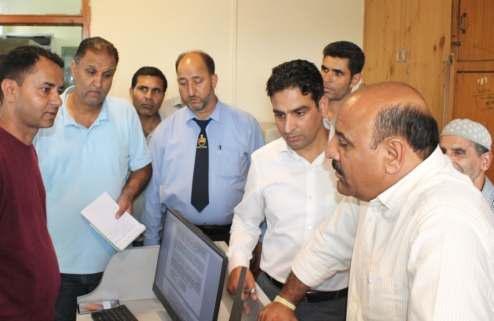 Dy CM Conducts Inspection Of CE R&B, PMGSY Offices