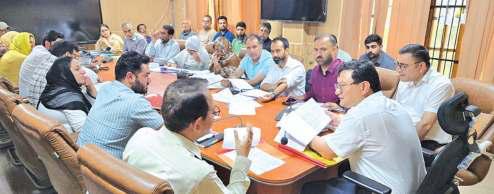 DC Bla Reviews Progress Under Capex Budget 2025-26
