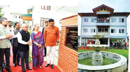 Rana Inaugurates Officer's Block At Deers HQ Bemina