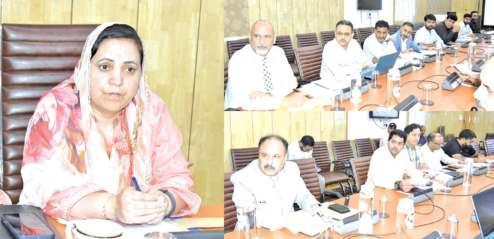 Sakeena Reviews Functioning Of Medical Supplies Corporation Limited