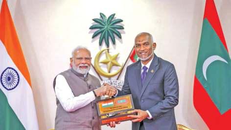 India Announces Rs 4,850 Cr LoC For Maldives