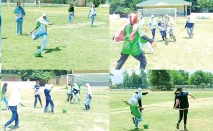 Provincial Level Football For Girls AAG Begins In Ganderbal