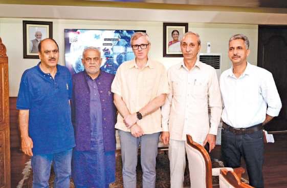 Several Legislators Call On CM Omar