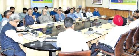 CS Reviews Progress Of Holistic Agriculture Development Programme