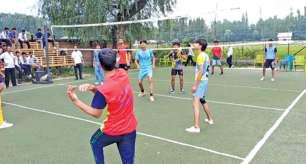 Selection Trials Held For Volleyball Players Going To China