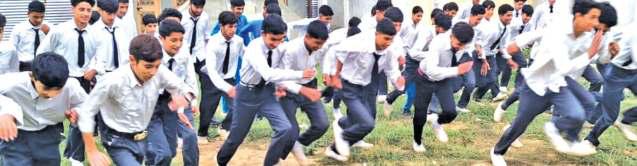 YSS Budgam Holds Fit India Run Across Various Zones Of District