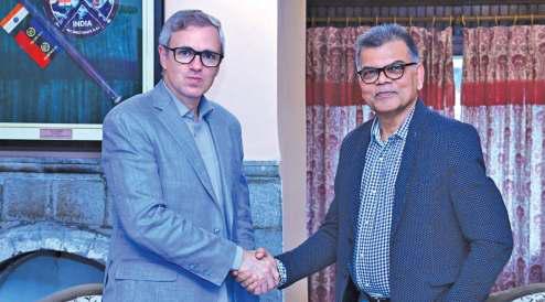 Executive Director AIIMS Calls On CM Omar