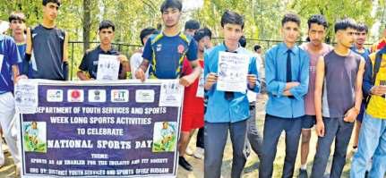 Sports Week Celebrations Begin In Budgam