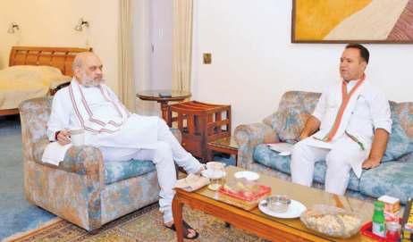 LoP Sharma Meets HM, Seeks Rehab Package