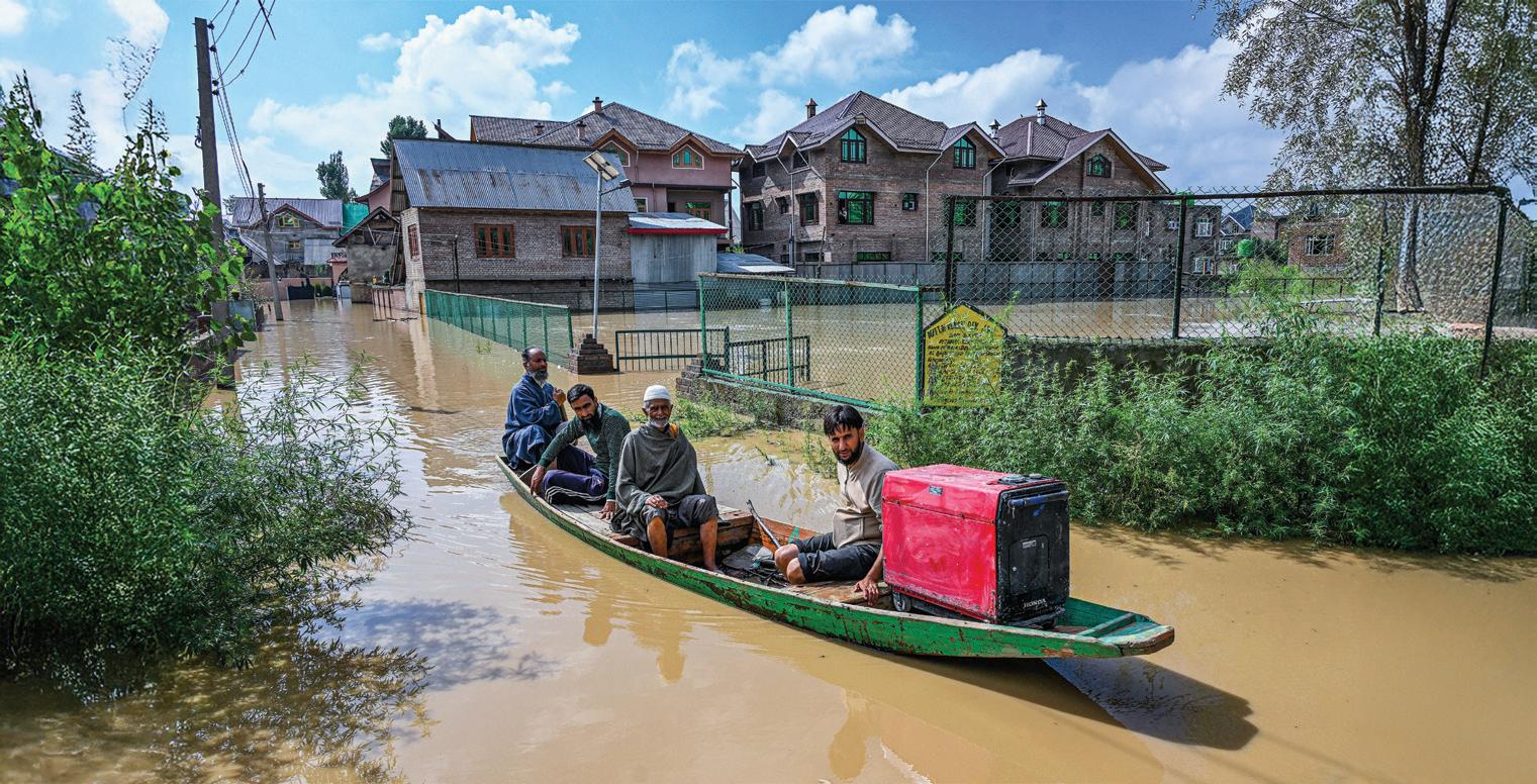 Jhelum Breach Submerges Parts Of Kashmir