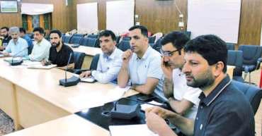 DC Budgam Chairs Meeting On Relief & Restoration Measures