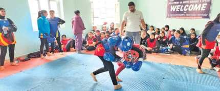 Budgam Hosts Girls’ Provincial Level Wushu Championship