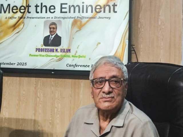 Professor's Kashmir Legacy