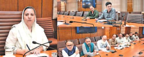 Sakeena Itoo Reviews Power Sector Scenario In Kulgam District
