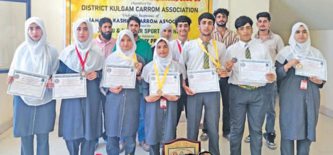 District Kulgam Carrom Championship 2025-26 Concludes In Quimoh