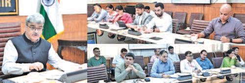 CS Reviews Implementation Of Flagship Schemes Of Key Departments
