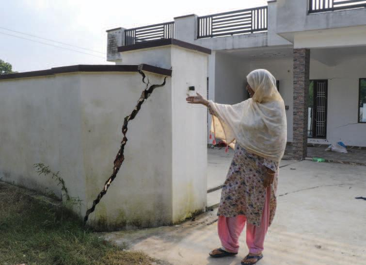 Villages In Jammu Hills Face Land Subsidence