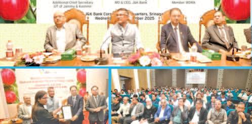 J&K Bank Organizes Workshop On eNWR With WDRA, NERL