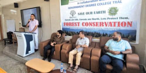 Awareness Session On Forest Conservation At Held GDC Tral