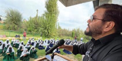 Top Climate Activist Brings Doodh Ganga Campaign To Kashmir Campus