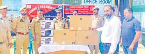 SSP Commandant 9th Btn Inaugurates Computer Lab