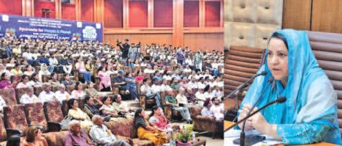 Sakeena Itoo Addresses 10th National Ayurveda Day Celebrations