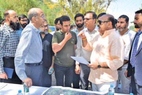 Dy. CM Conducts Extensive Tour Of Srinagar, Ganderbal Districts