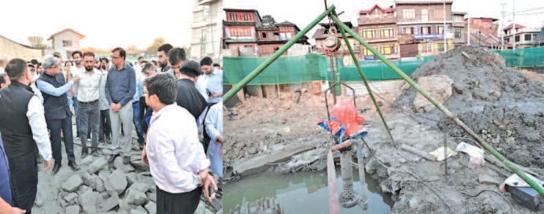 CS Reviews Progress On Additional Block At LD Hospital