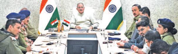 LG Kavinder Gupta Assesses Overall Situation Of Ladakh