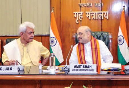 HM To Chair High-Level Meeting On J&K Security Today