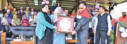 Sakeena Itoo Inaugurates 2-Day Annual Sports Meet Of GMC Sgr