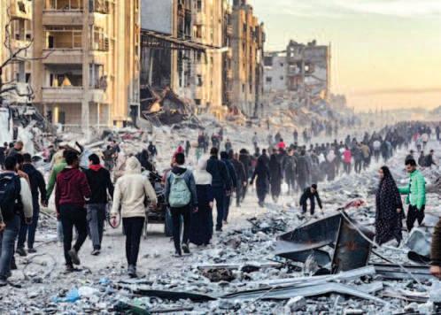 Gaza’ns Return To Ruins After Guns Fall Silent