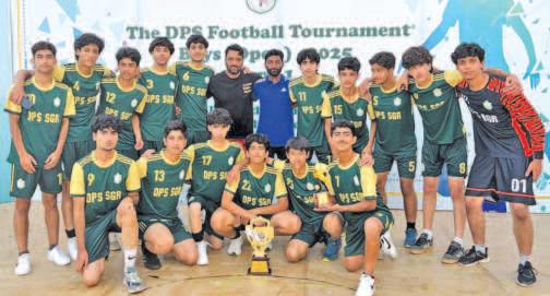 DPS Srinagar Boys Crowned Inter-DPS Football Champions
