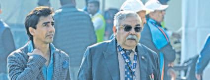 BCCI President Mithun Manhas Attends Ranji Opener In Srinagar