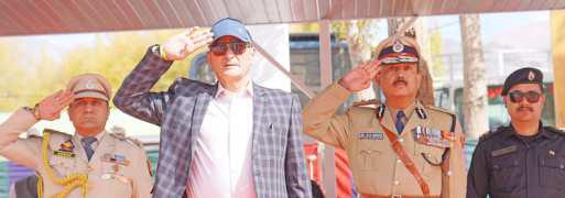 LG Ladakh Pays Homage to Police Martyrs