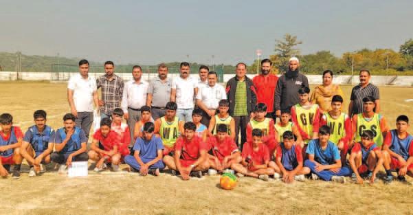 Inter-District UT Level Boys Netball Tournament Kicks Off In Samba
