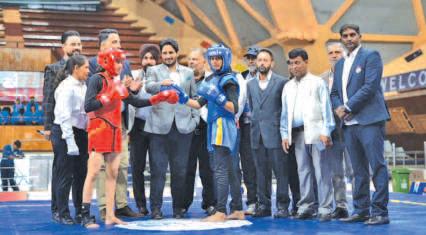 J&K's Rutba Shabir & Arham Excel At 69th NSG Wushu Event