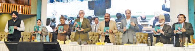 CM Unveils Biography of Sakina Itoo’s Father