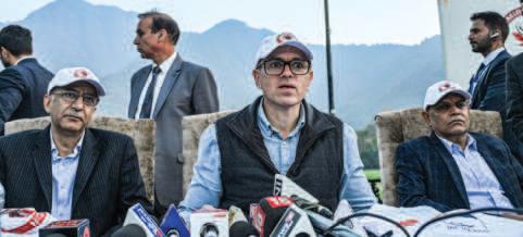 CM Omar Unveils Kashmir Marathon 2025 Merchandise